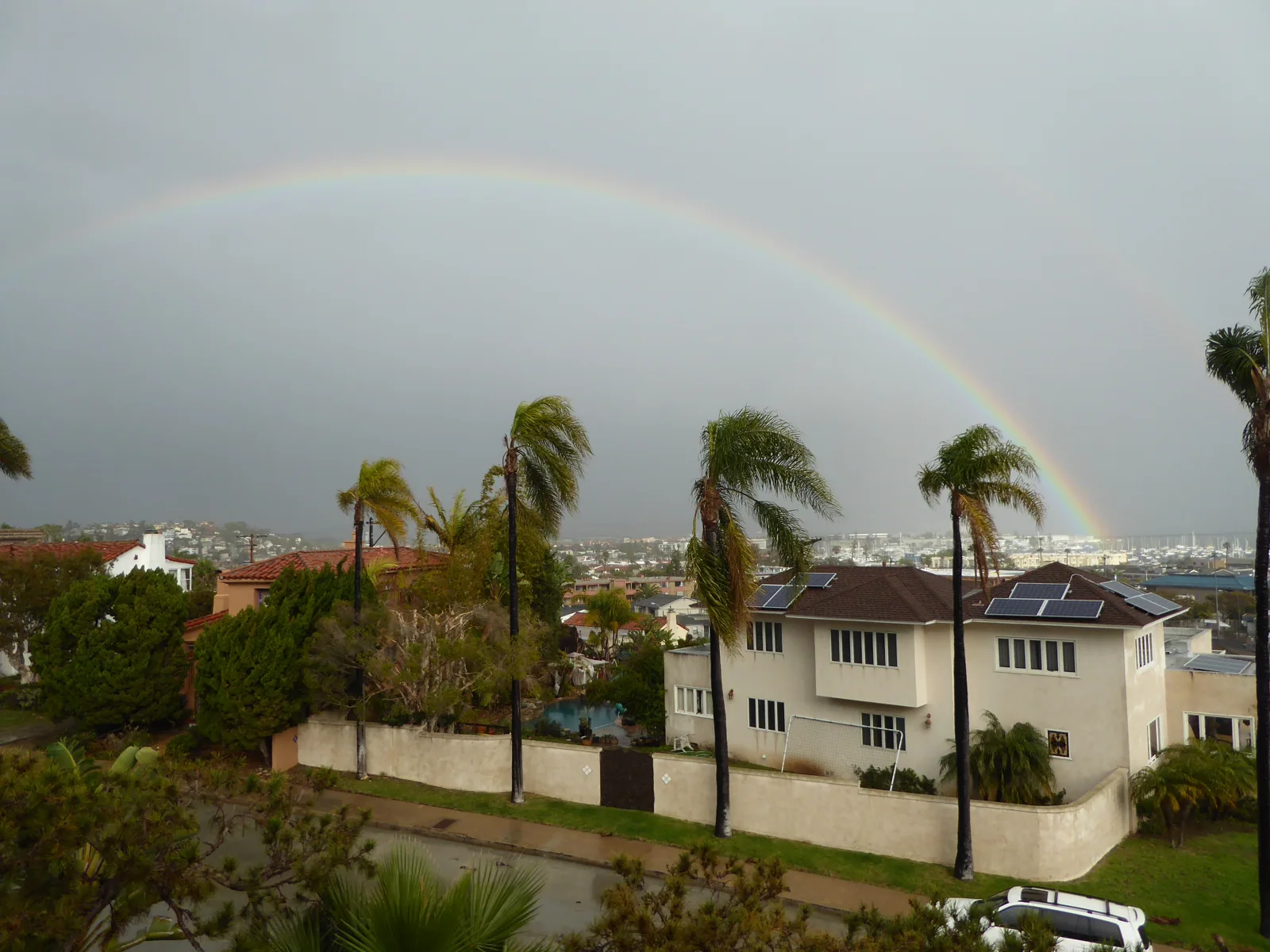 Yes, we even get a rainbow now and then!